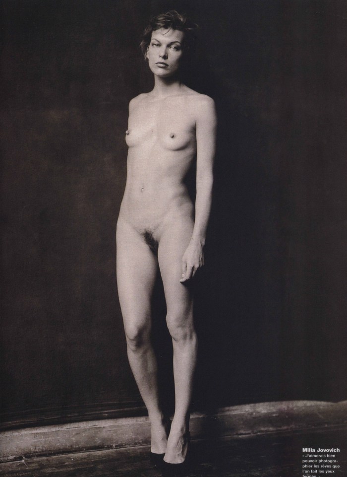 Mill Yovovich in his youth naked