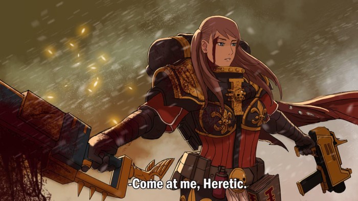 Varhammer 40,000 sisters of silence