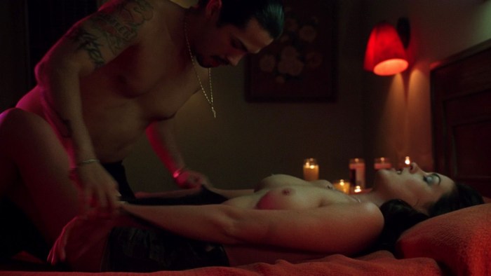Anne Hathaway breasts in the film