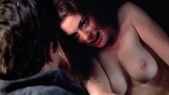 Anne Hathaway Naked in the movie GIF