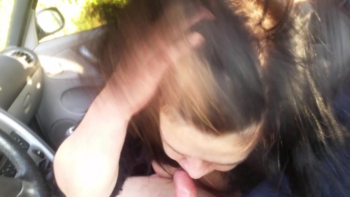 Beautiful suction in the car