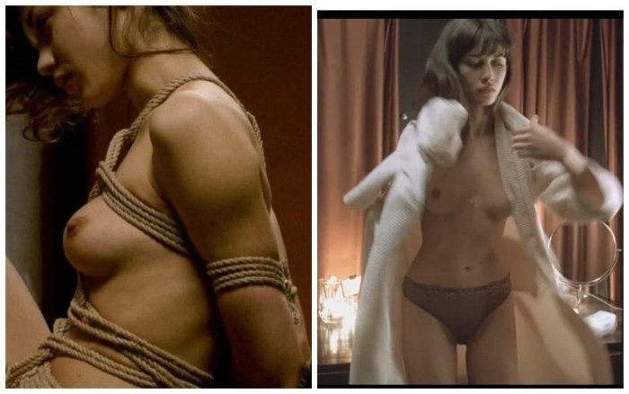 Olga Kurilenko naked in films