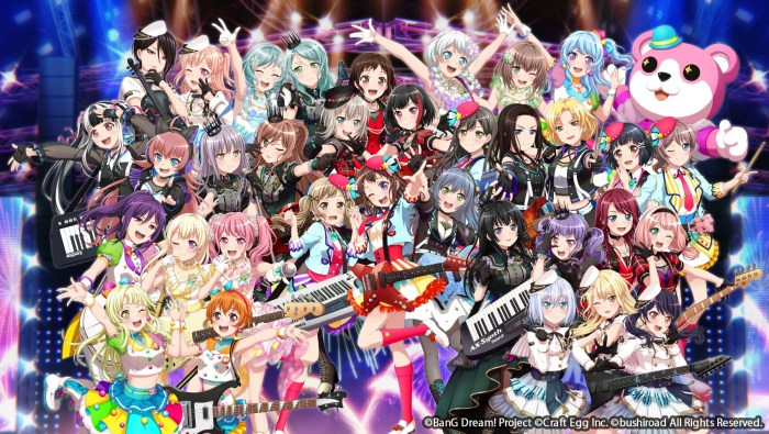 Bang Dream Girls Band Party Game