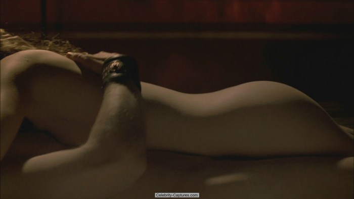 Polly Walker in underwear