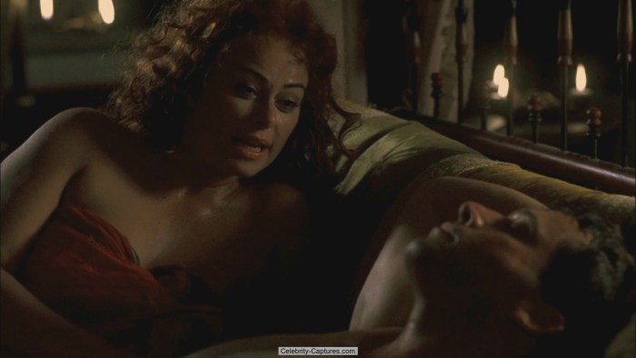 Polly Walker TV series Rome Nud