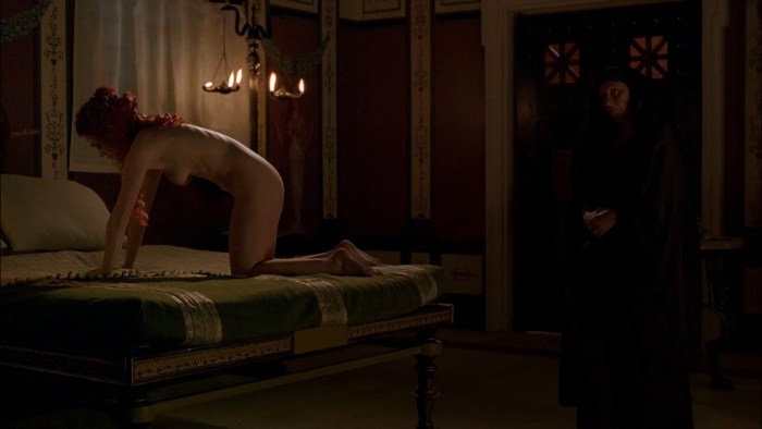 Naked in historical films