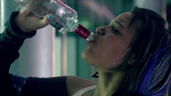 GIF drink vodka