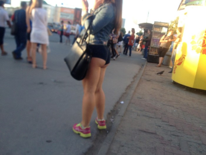 Big Ass School Market Spy Camera HD XXX Foto