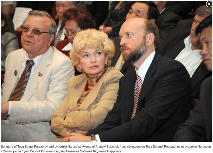 Statement of Narosova about the Russian people