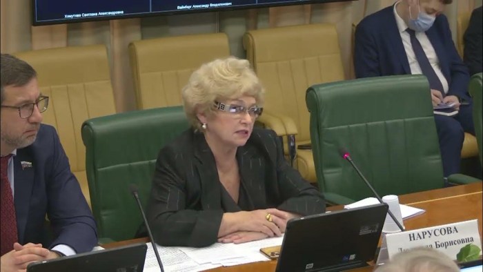 Lyudmila Narusova 2022
