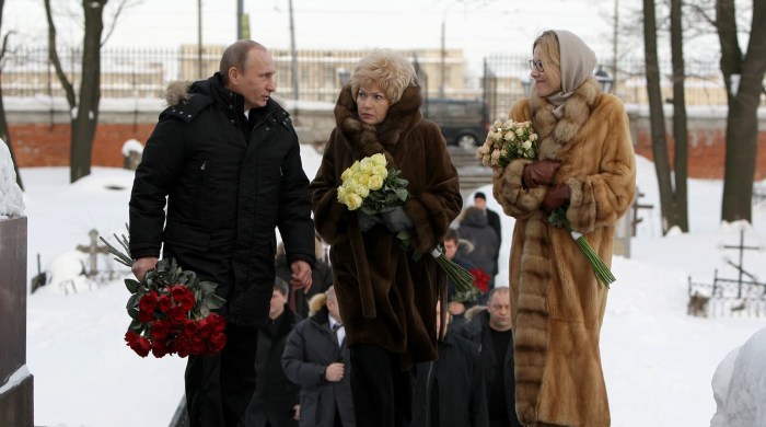 Lyudmila Narusova and Anatoly Sobchak