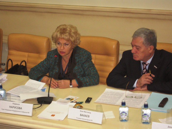 Narosova speech in the Federation Council