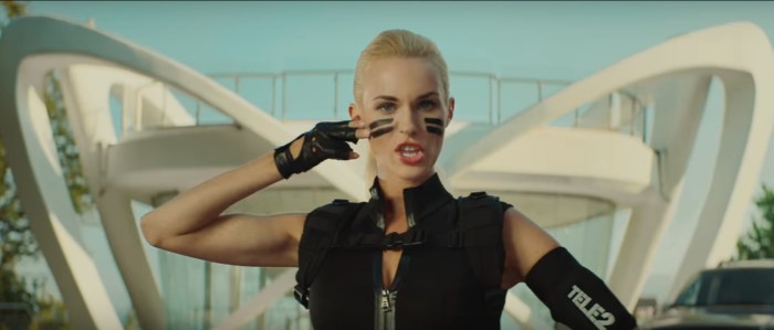 Nina Yesina in Tele2 advertisements