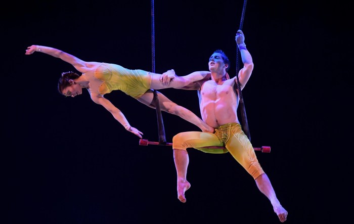 Plastic sketch of circus du salt
