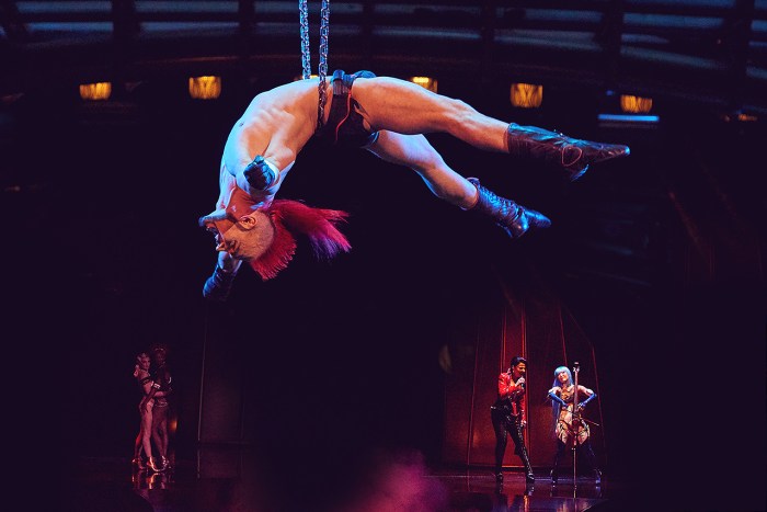 Acrobat Circus aesthetics
