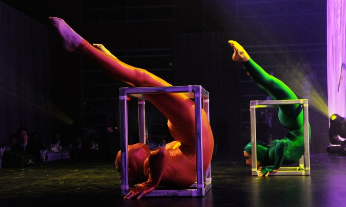 Gymnasts Du salts