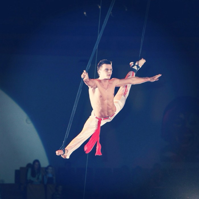 Valentin Dikul circus 1991