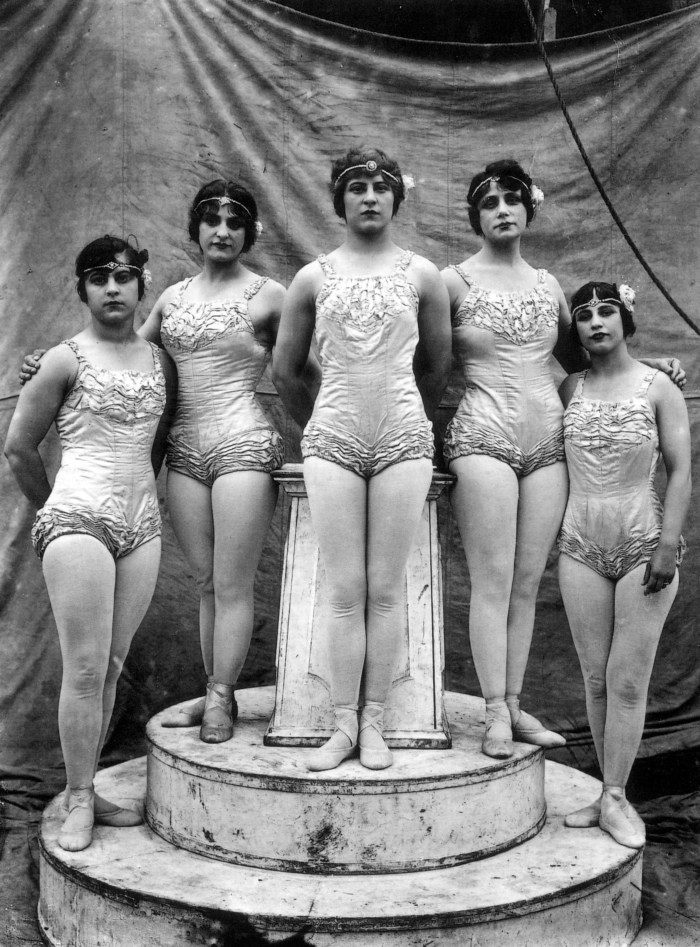 Girls in the circus