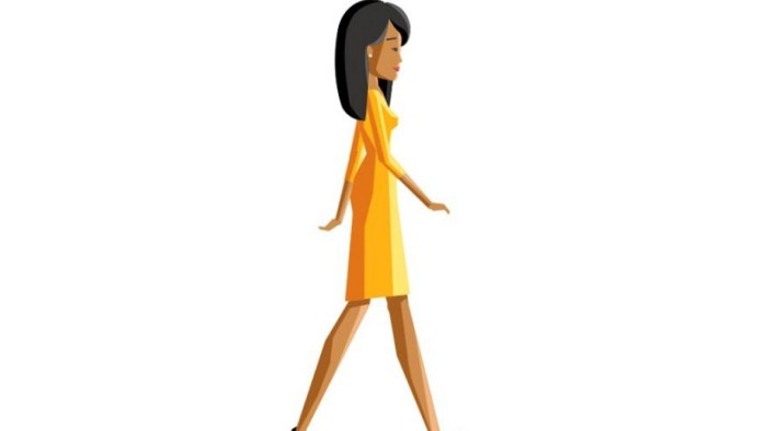 How to draw a person in full height