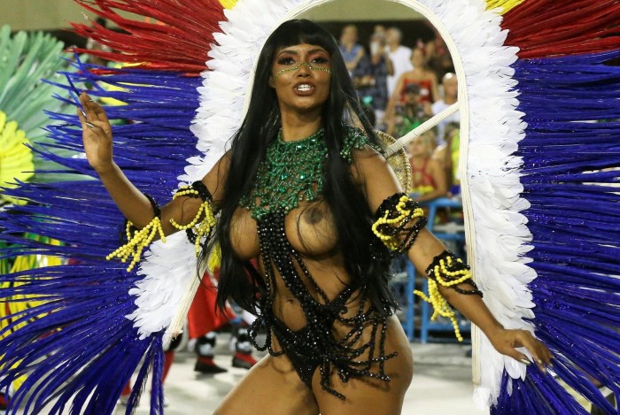 Valya carnival naked boobs