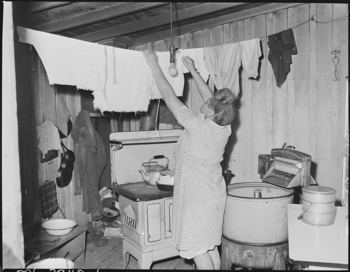 Woman naked Laundry Room