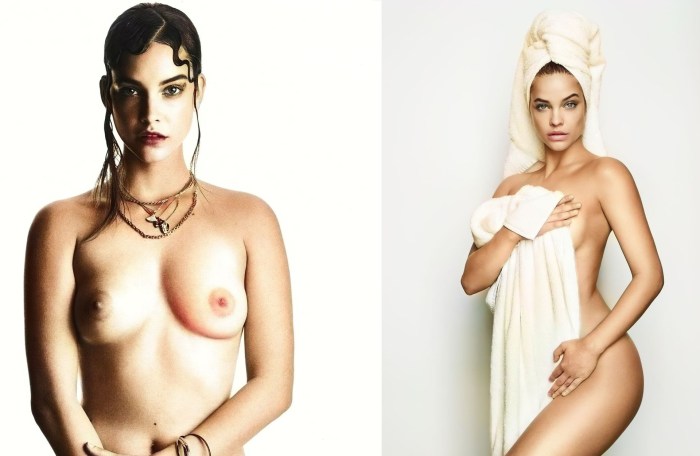 Barbara peacock is completely naked
