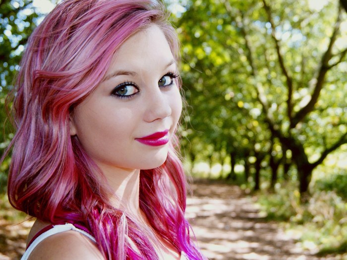 Pastel Goth makeup