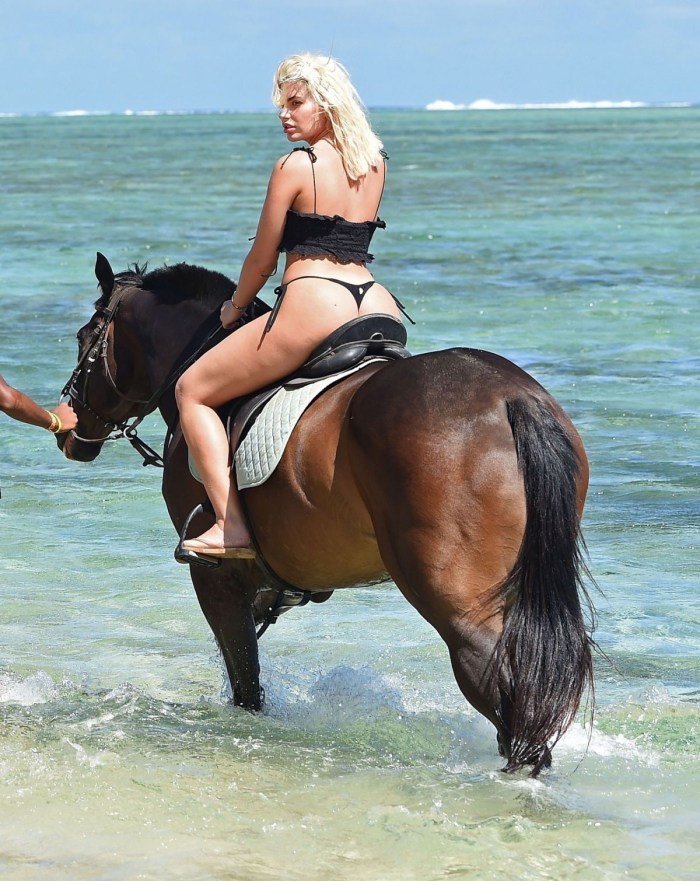 Girl with horseback