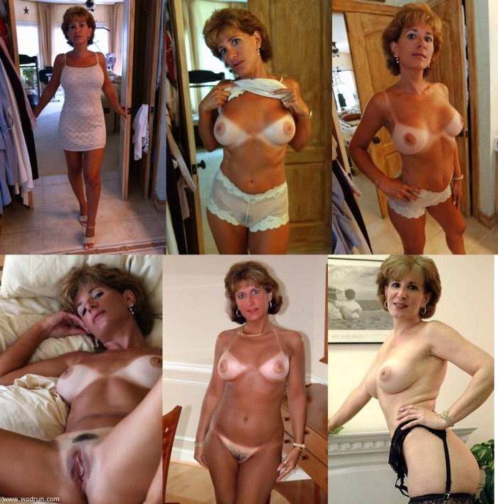 Dirty British Mummy Clothed and UNCLOTHED