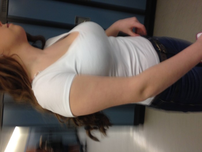 Women without bras