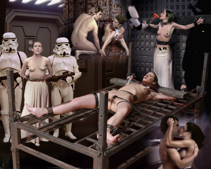 Star Wars Princess Leia Nude