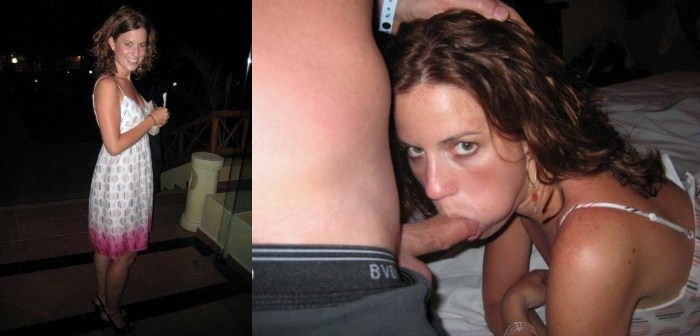 Drunk fuck in public