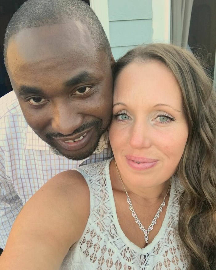 Spouse with black