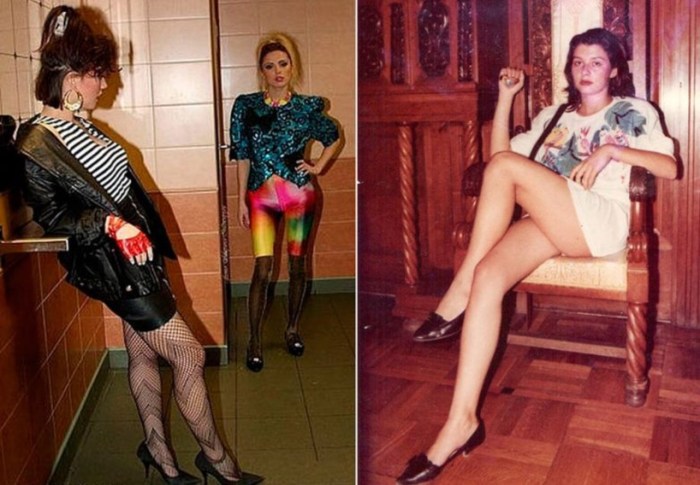 Prostitroly outfits of the 90s