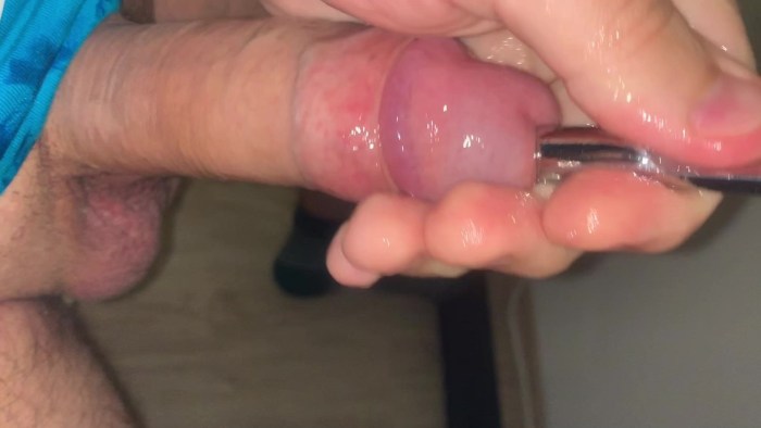 BDSM torture of female urethra