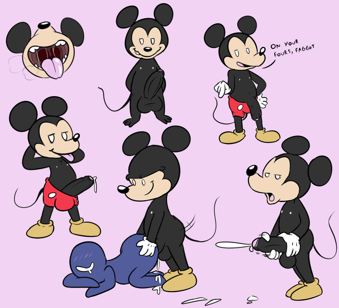 Naked Mickey Mouse
