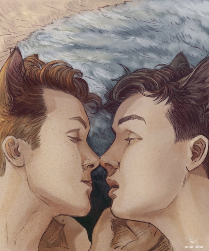 Ian Gallager and Mickey Milkovich Art