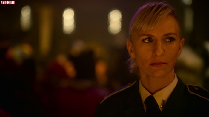 Mickey Sumner is naked