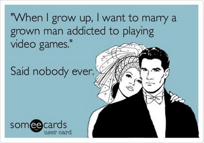 To be married to or with