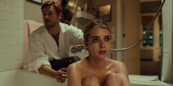 Couple for holidays 2020 Emma Roberts