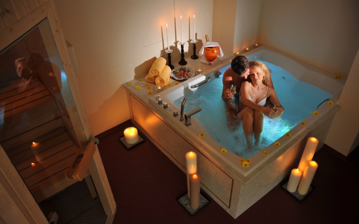 Romantic evening for two