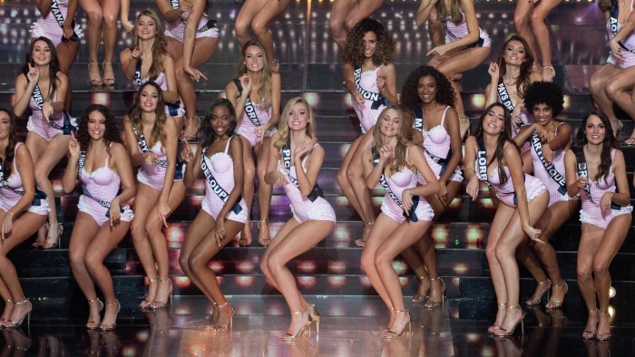 Beauty contest of teenagers in France