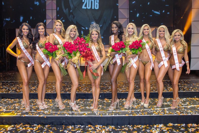 Beauty contest in the style of nude
