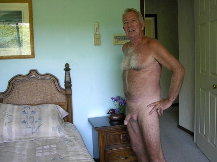 Naked old people with big dicks