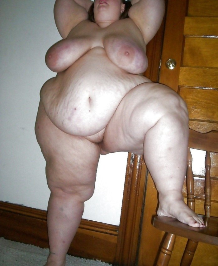 The most fat naked women