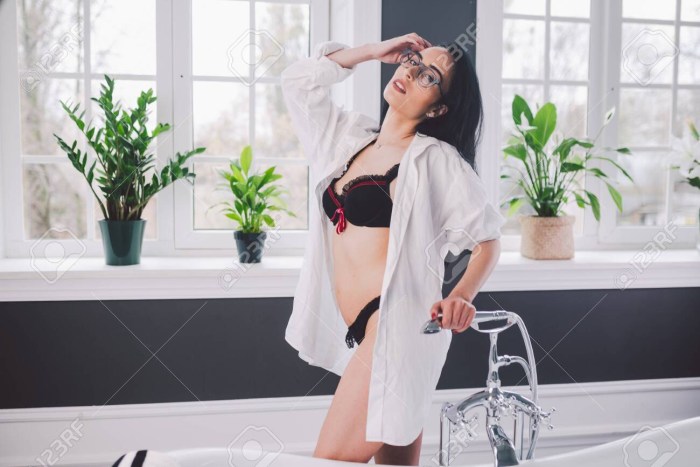 Hidden camera in shower