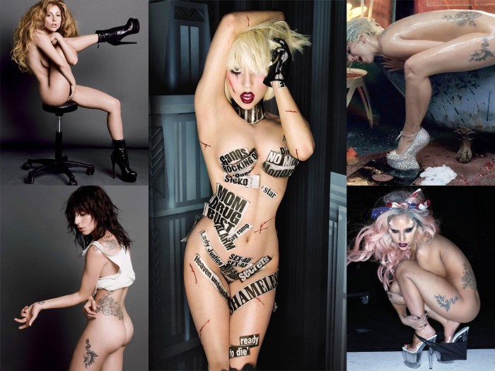 Lady Gaga and Nude Vagina