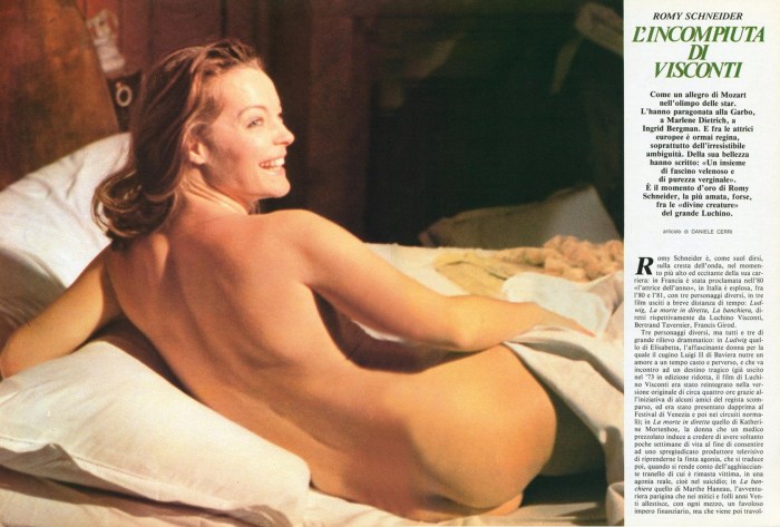 Romy Schneider Nud