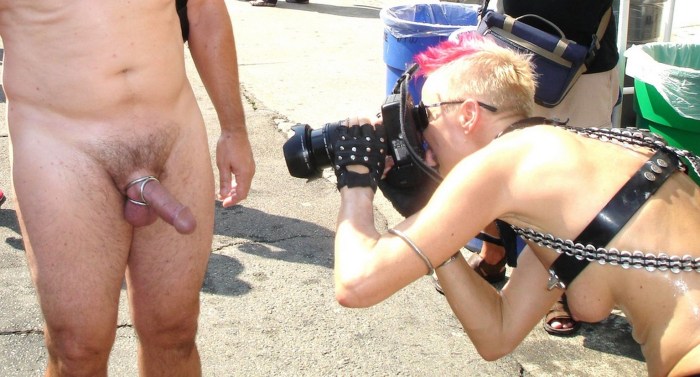 Male members in public