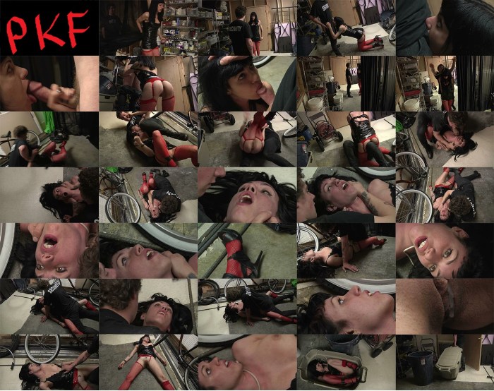 Fetish throat head back